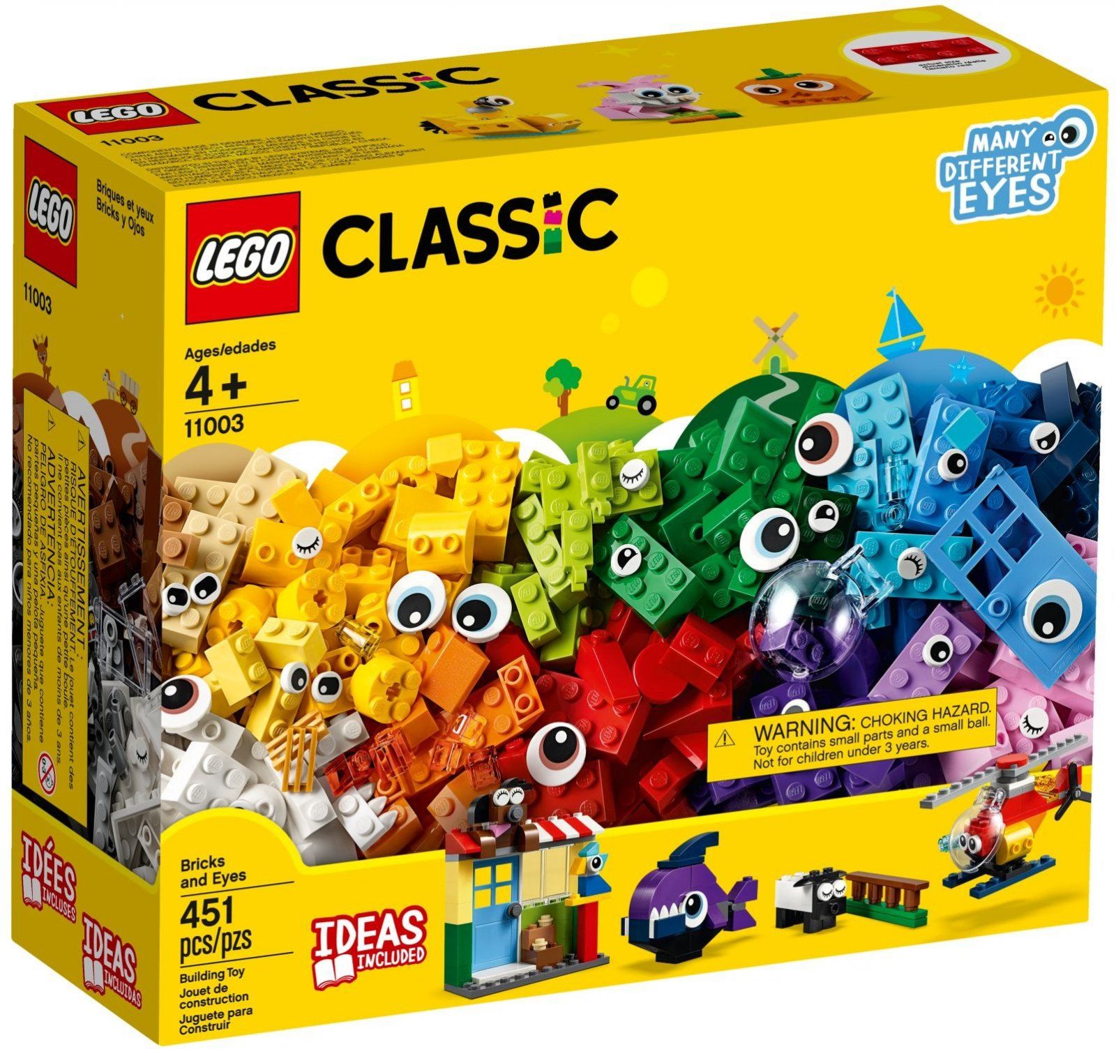 LEGO Classic Stenen en Ogen (11003)