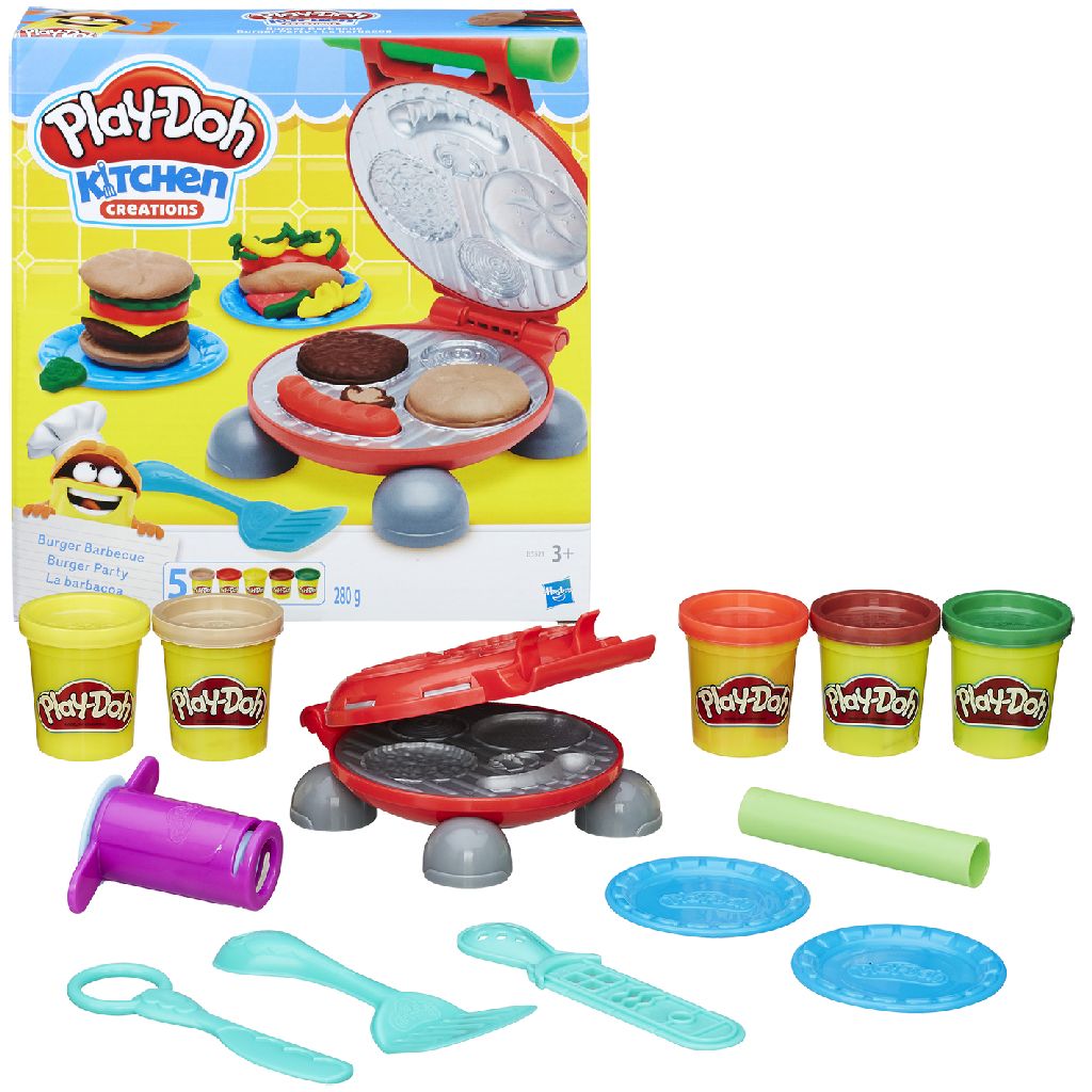 Afbeelding Play-doh Burger Barbeque door Wohi.nl