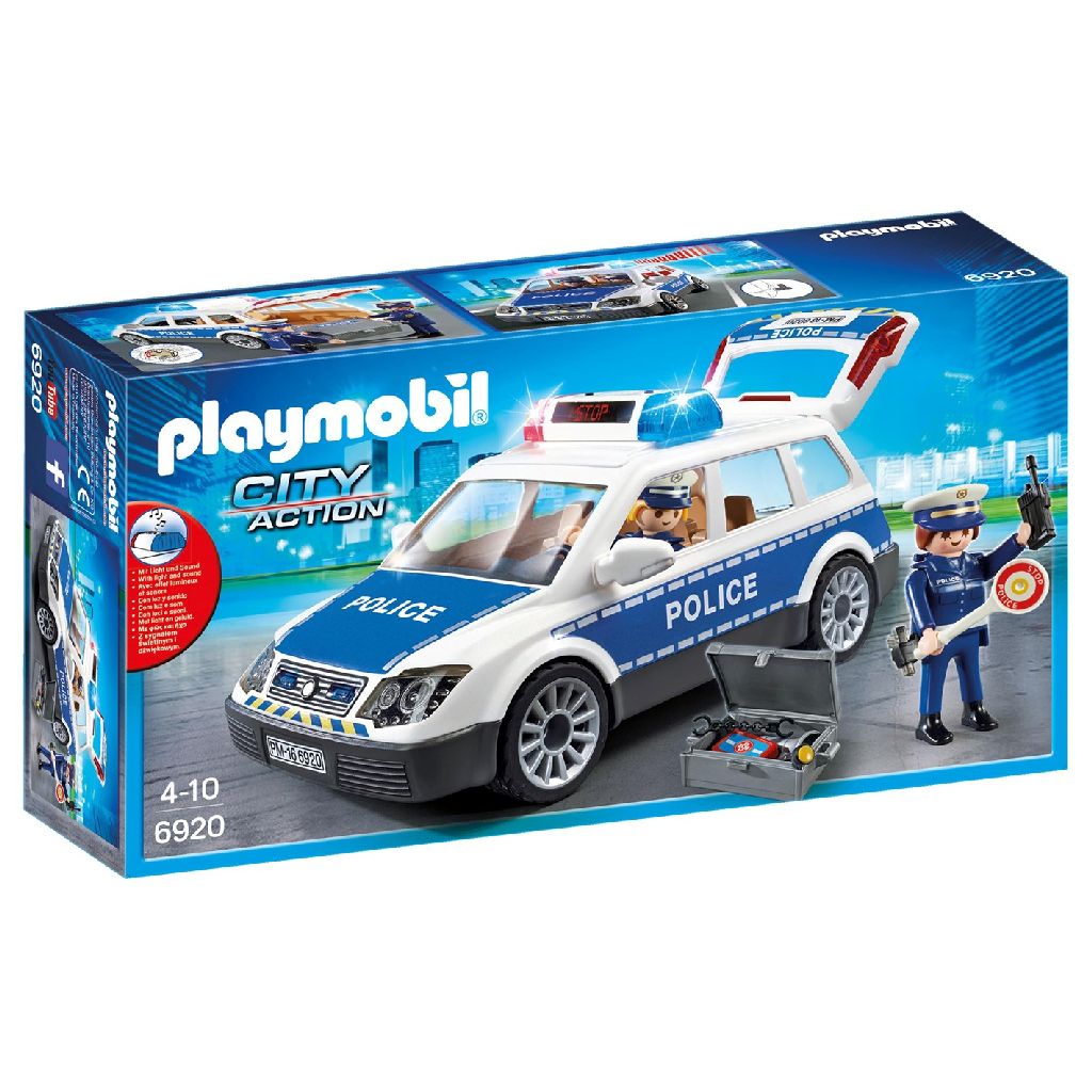Afbeelding Playmobil 6920 Politiepatrouille Met Licht En Geluid door Wohi.nl