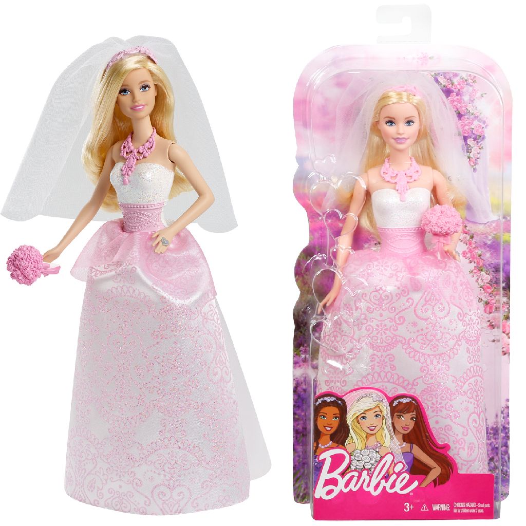 Afbeelding Barbie Bruidspop CFF37 door Wohi.nl