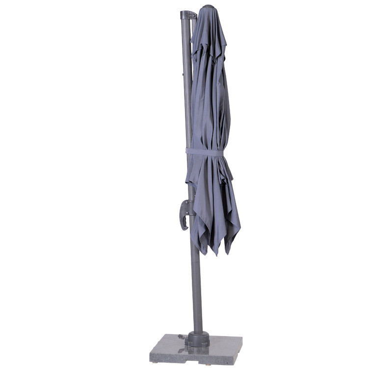 Garden Impressions - Hawaii parasol S 250x250carbon zwart/ donker grijs