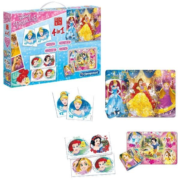 Clementoni Princess Superkit 4in1