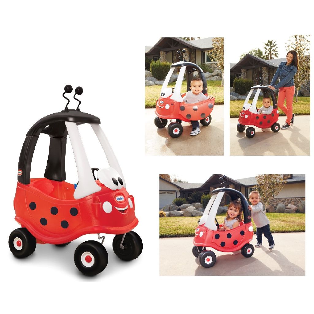 Afbeelding Little Tikes Loopauto Cozy Coupe lieveheersbeestje door Wohi.nl