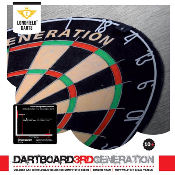 Longfield Professioneel Dartbord