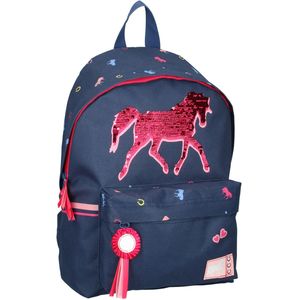 Rugzak Pailletten Wit / Licht Roze (7868007)