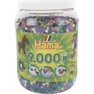 Afbeelding Strijkkralen Hama In Pot 9000 Stuks Neon (2672513) door Wohi.nl