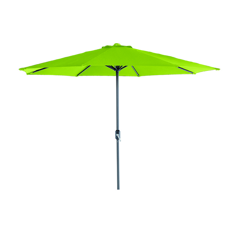 Garden Impressions - Lotus parasol Ã˜300 carbon zwart/licht groen