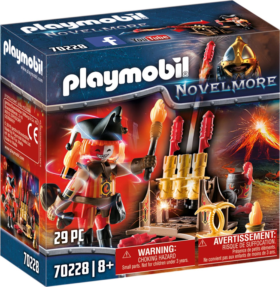 Afbeelding Playmobil 70228 Vuurmeester Met Kanon (4370228) door Wohi.nl