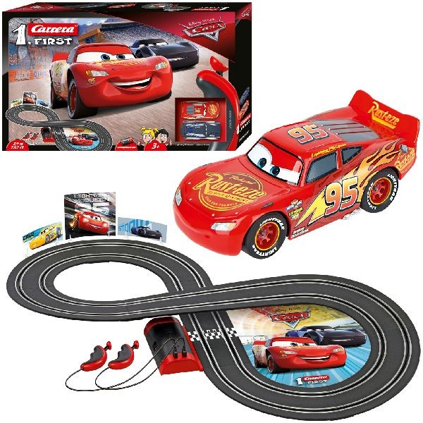 Carrera First racebaan Disney Pixar Cars 240 cm