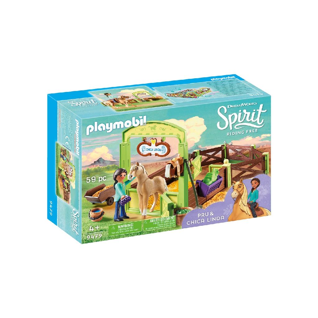 Afbeelding Playmobil 9479 Pru & Chica Linda Met Paardenbox door Wohi.nl