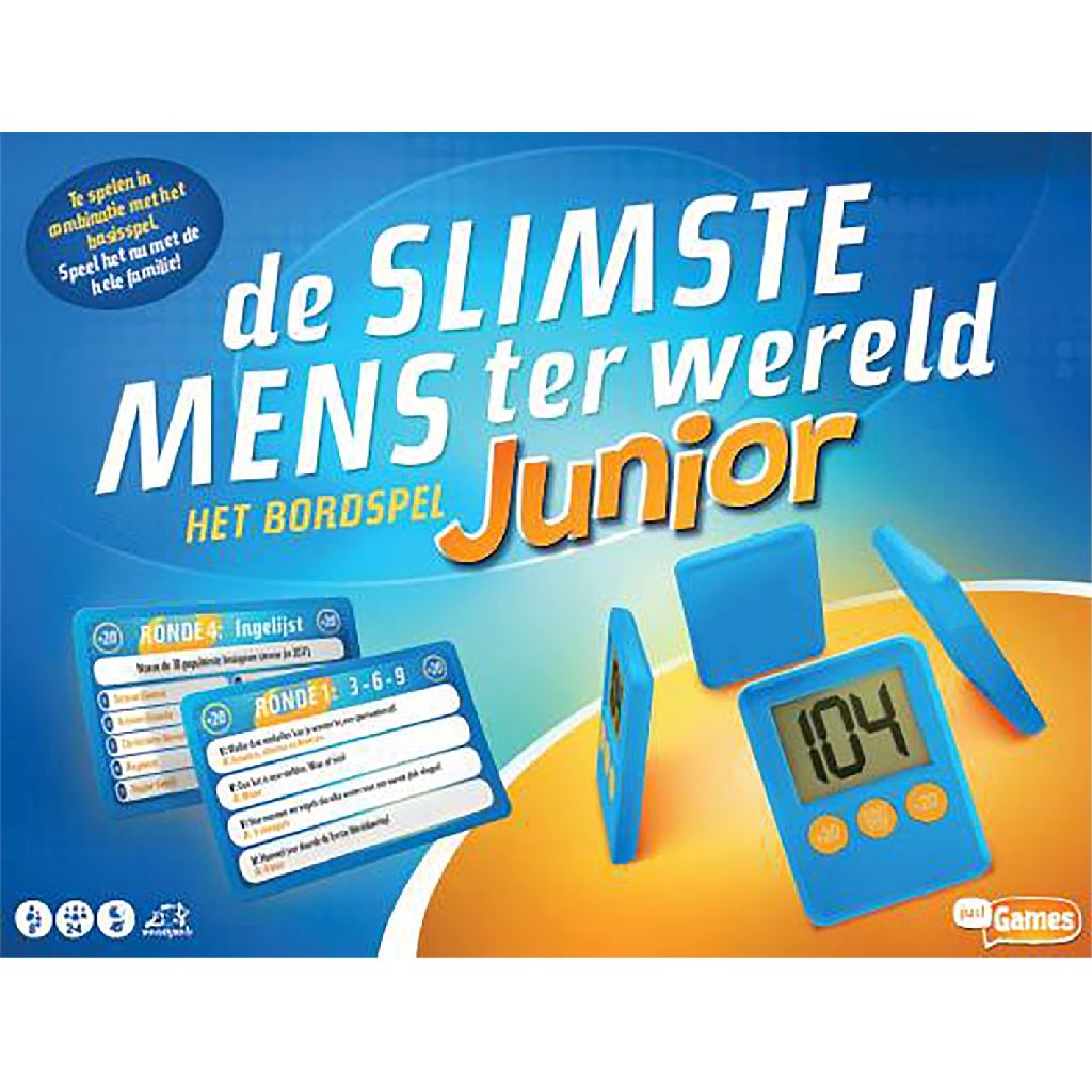 Afbeelding Spel De Slimste Mens Ter Wereld Junior (6100083) door Wohi.nl