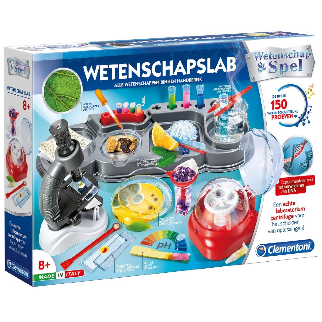 Clementoni Wetenschapslab - wetenschap & spel