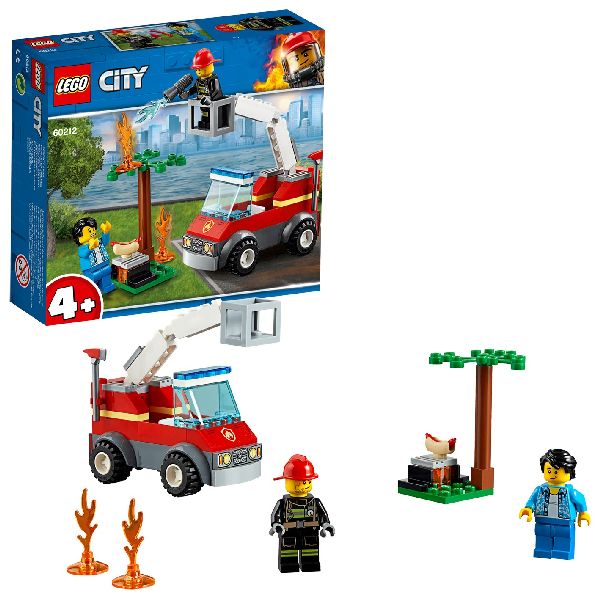 Afbeelding LEGO City 60212 Barbecuebrand Blussen door Wohi.nl