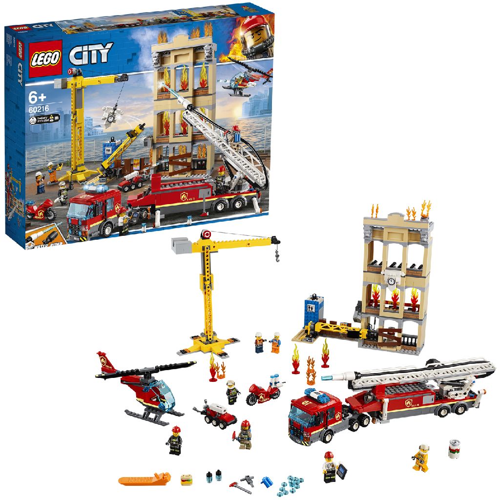 LEGO City Brandweerkazerne in de Stad - 60216