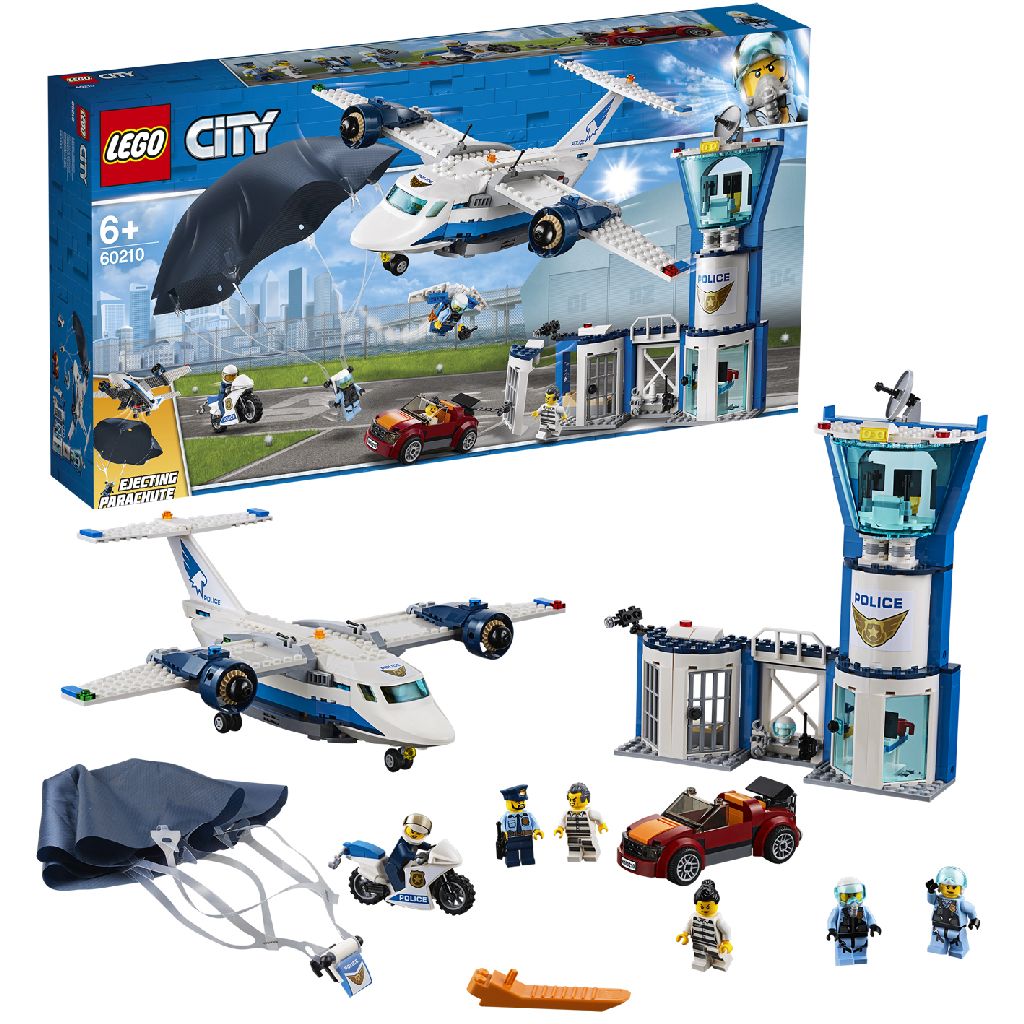 LEGO City Luchtpolitie Luchtmachtbasis - 60210