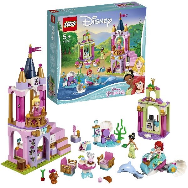 Afbeelding LEGO Disney Princess 41162 Ariels, Aurora's en Tiana's Koninklijke Viering door Wohi.nl