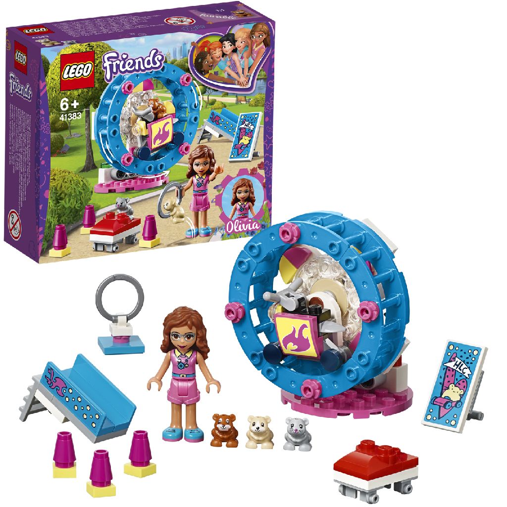 LEGO Friends 41383 Olivia's Hamsterspeelplaats