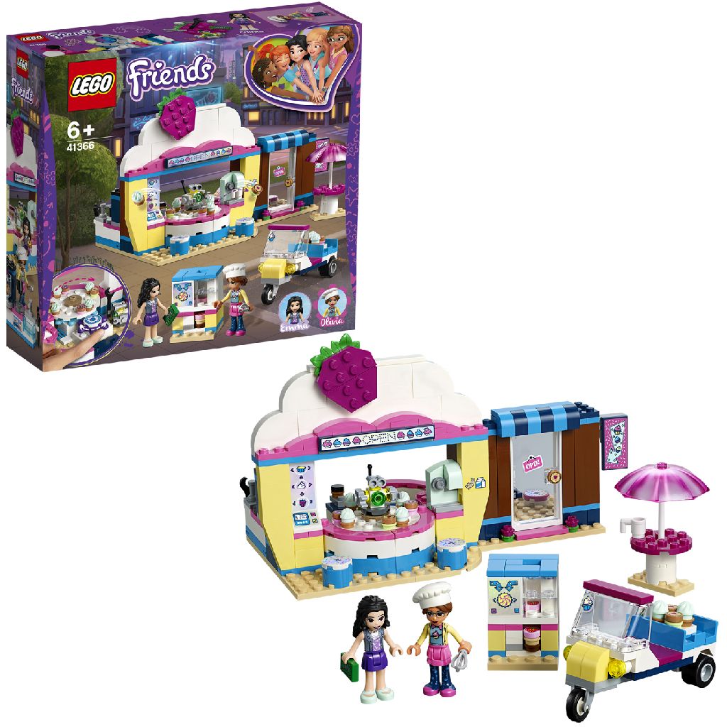 Afbeelding LEGO Friends 41366 Olivia's Cupcake Caf? door Wohi.nl