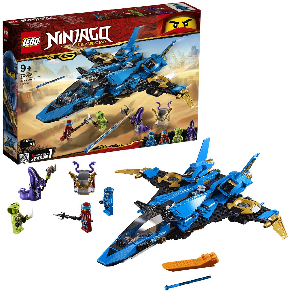 Afbeelding LEGO Ninjago 70668 Jay's Storm Fighter (4110668) door Wohi.nl