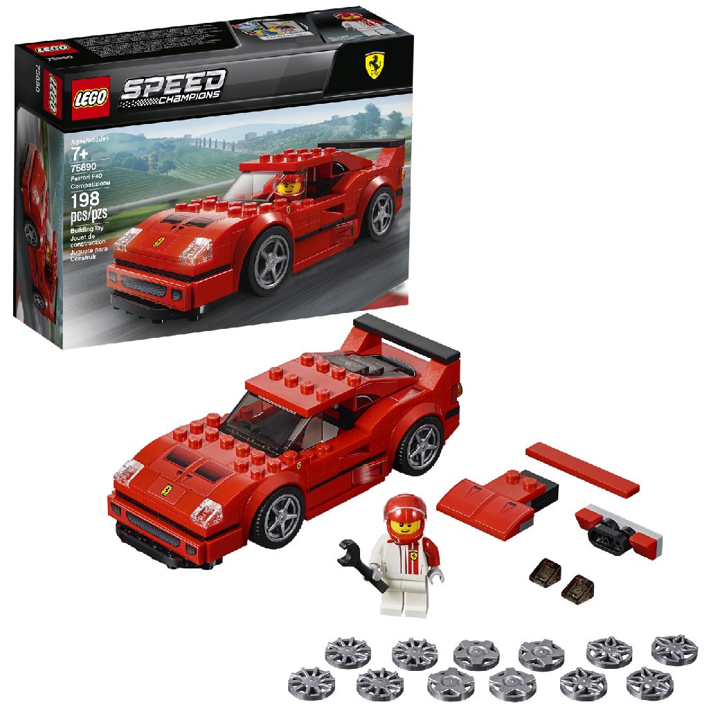 Afbeelding LEGO Speed Champions 75890 Ferrari F40 Competizion door Wohi.nl