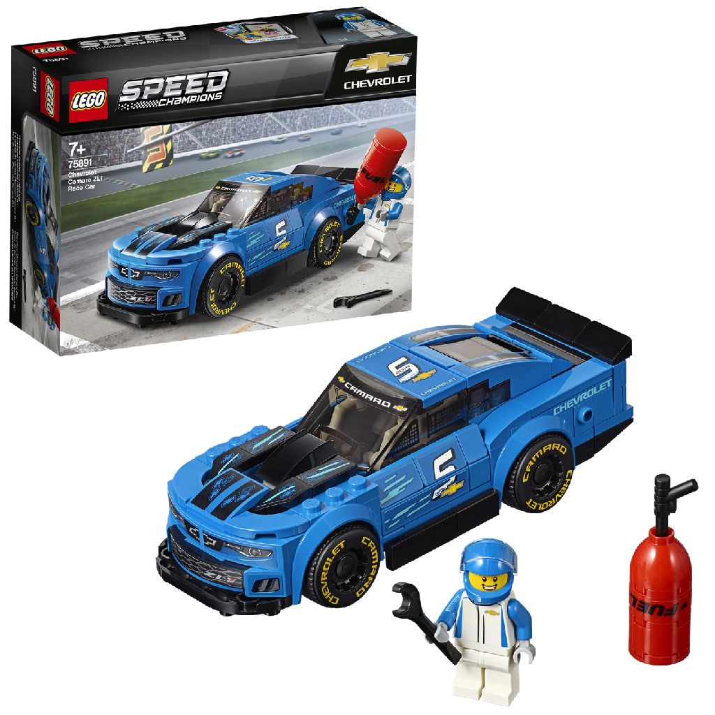 Afbeelding LEGO Speed Champions 75891 Chevrolet Camaro ZL1 Racewagen door Wohi.nl