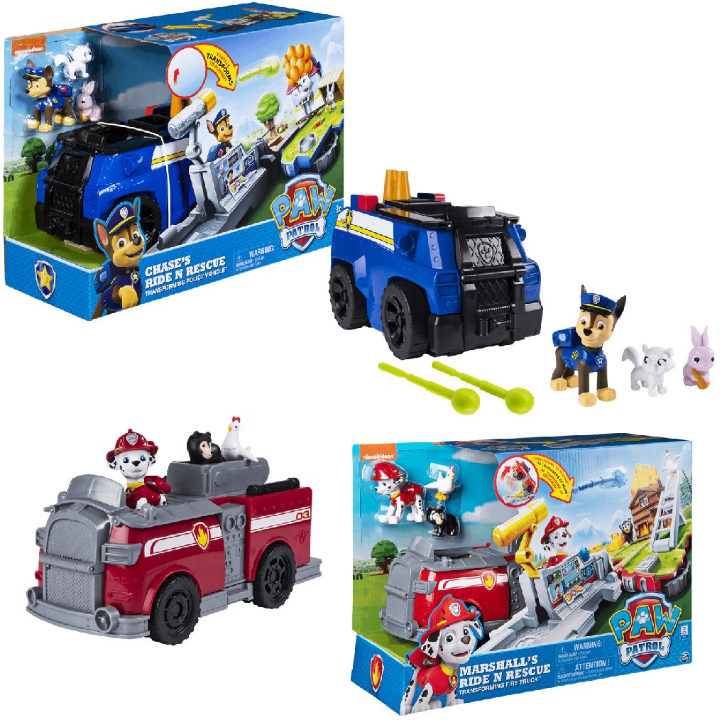 Afbeelding Paw Patrol Roll'N Rescue Vehicles door Wohi.nl