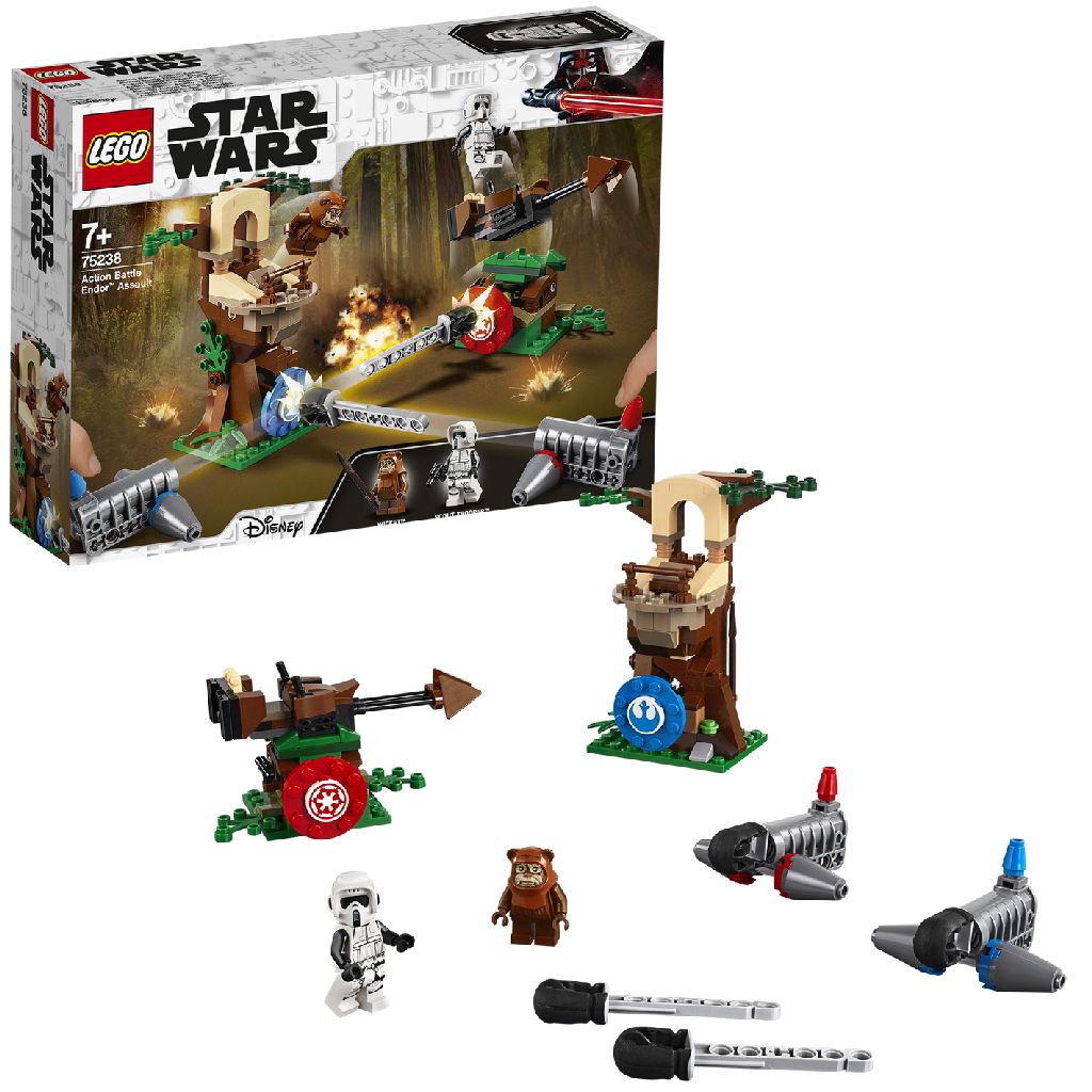Afbeelding LEGO Star Wars 75238 Action Battle Aanval Op Endor door Wohi.nl