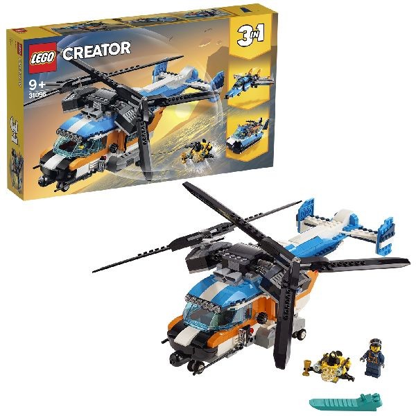 Afbeelding LEGO Creator 31096 Dubbel-Rotor Helikopter (4111096) door Wohi.nl