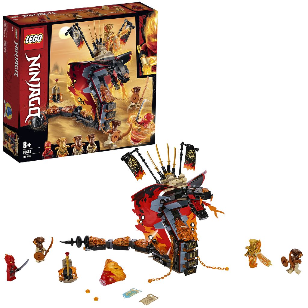 Afbeelding LEGO Ninjago 70674 Vuurtand (4110674) door Wohi.nl