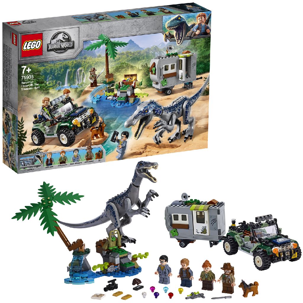 Afbeelding LEGO Jurassic World 75935 Confrontatie Met Baryonyx: De Schattenjacht (4115935) door Wohi.nl