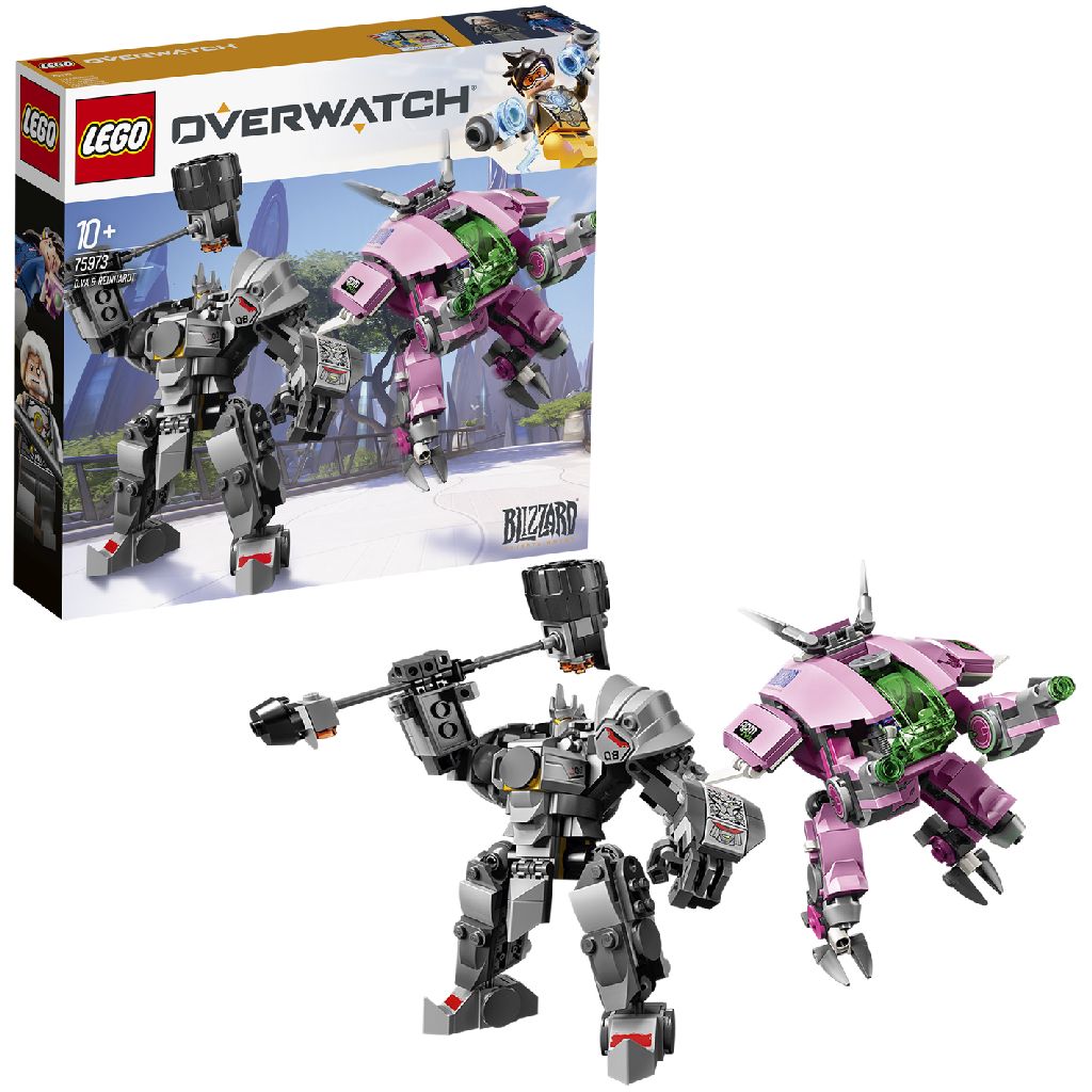 Afbeelding LEGO Overwatch D.Va & Reinhardt - 75973 door Wohi.nl