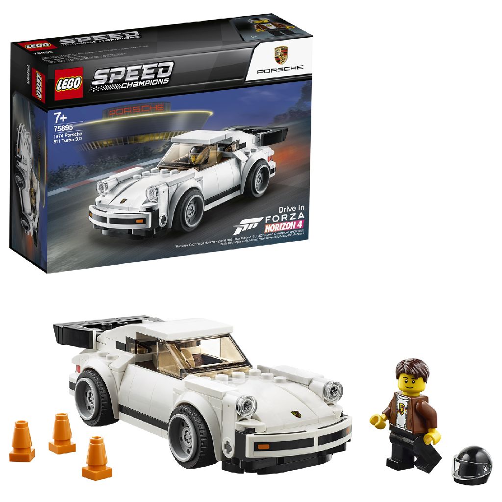 Afbeelding LEGO Speed Champions 75895 1974 Porsche 911 Turbo 3.0 (4115895) door Wohi.nl