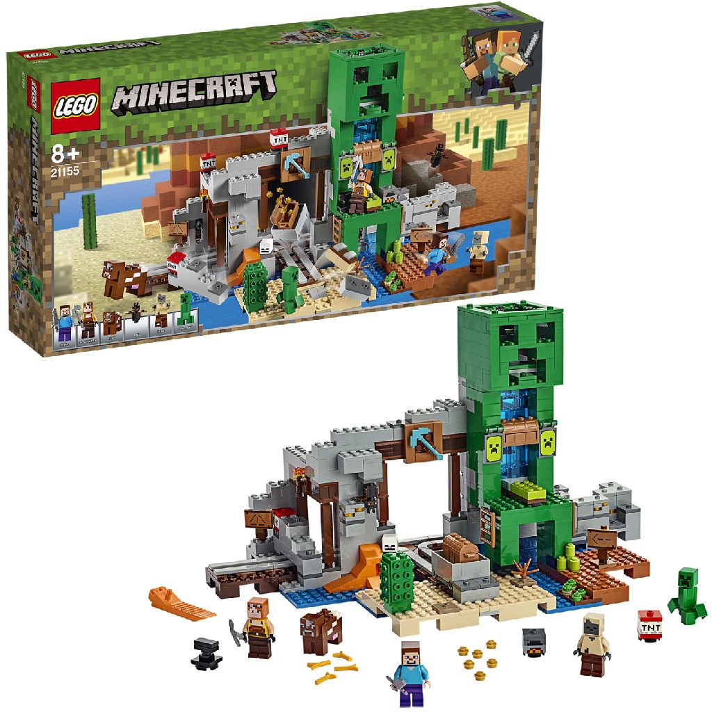 Afbeelding LEGO Minecraft 21155 De Creeper? Mijn (4110935) door Wohi.nl
