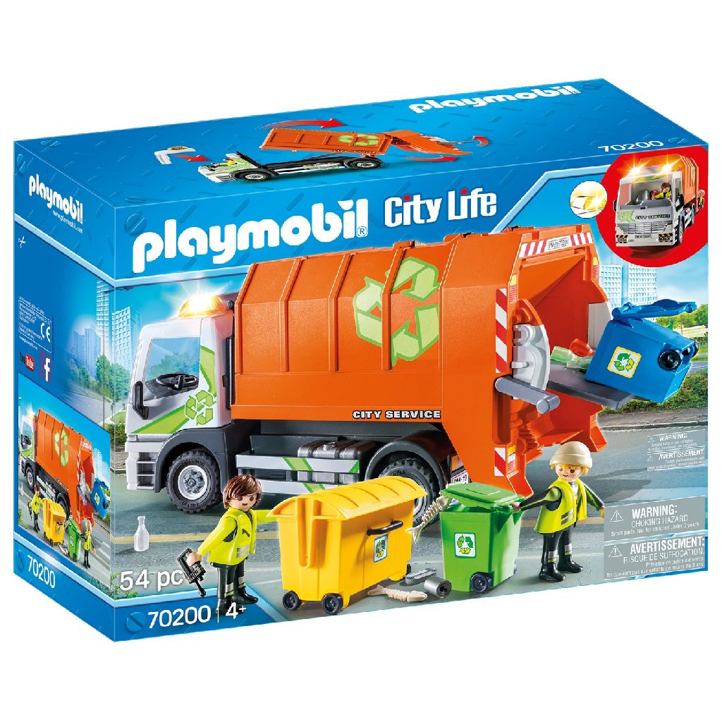 Afbeelding Playmobil 70200 Vuilniswagen (4370200) door Wohi.nl