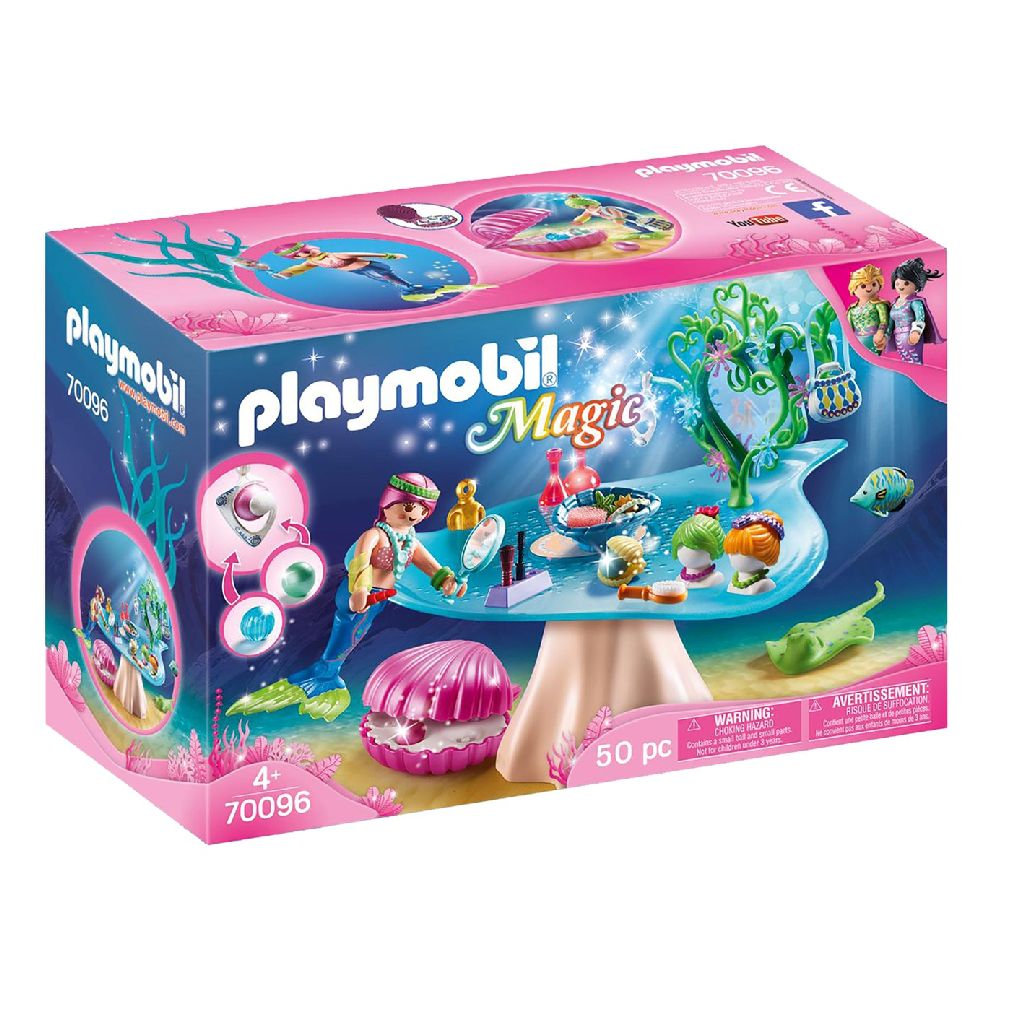Afbeelding Playmobil 70096 Schoonheidssalon Met Zeemeermin (4370096) door Wohi.nl