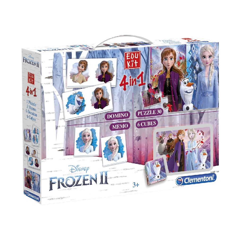 Afbeelding Spel Edukit 4-In-1 Frozen 2 (6018059) door Wohi.nl