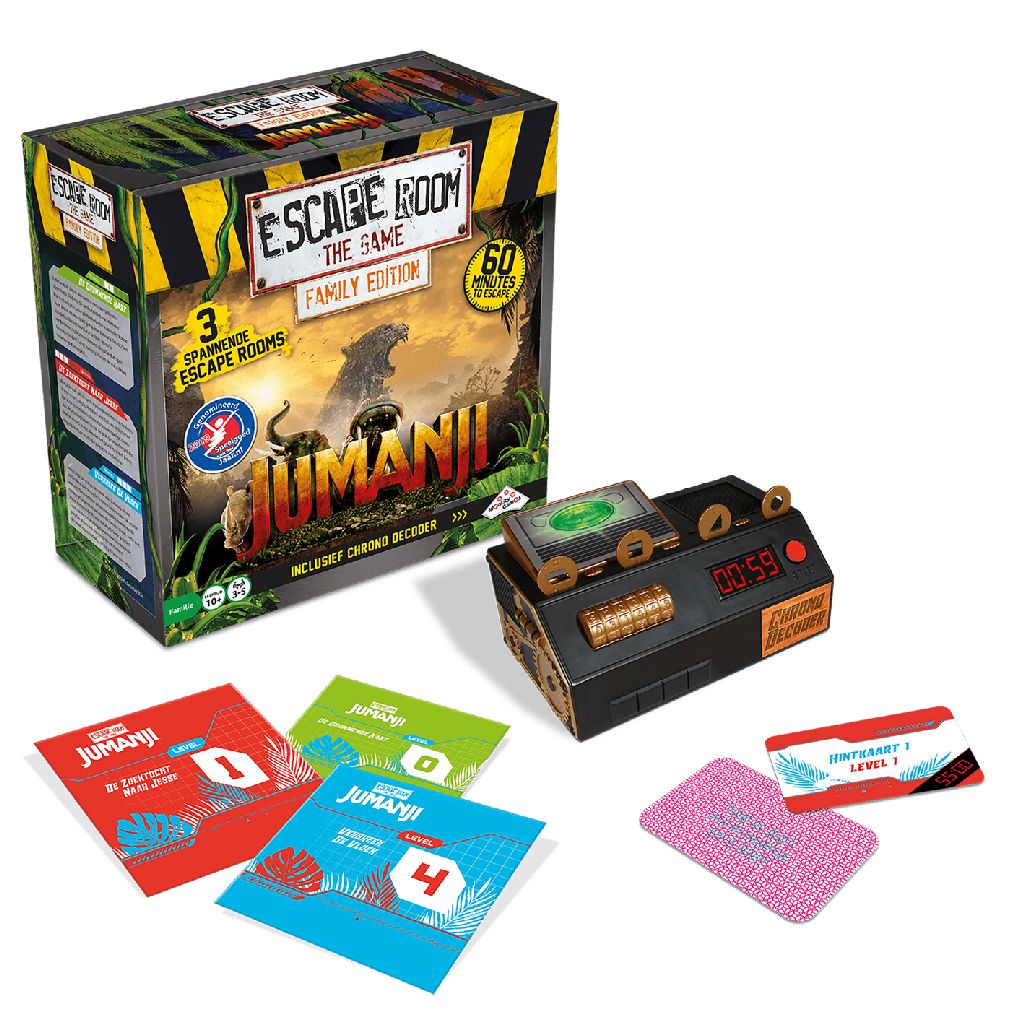 Afbeelding Spel Escape Room Jumanij Familie Editie 10+ (6100178) door Wohi.nl
