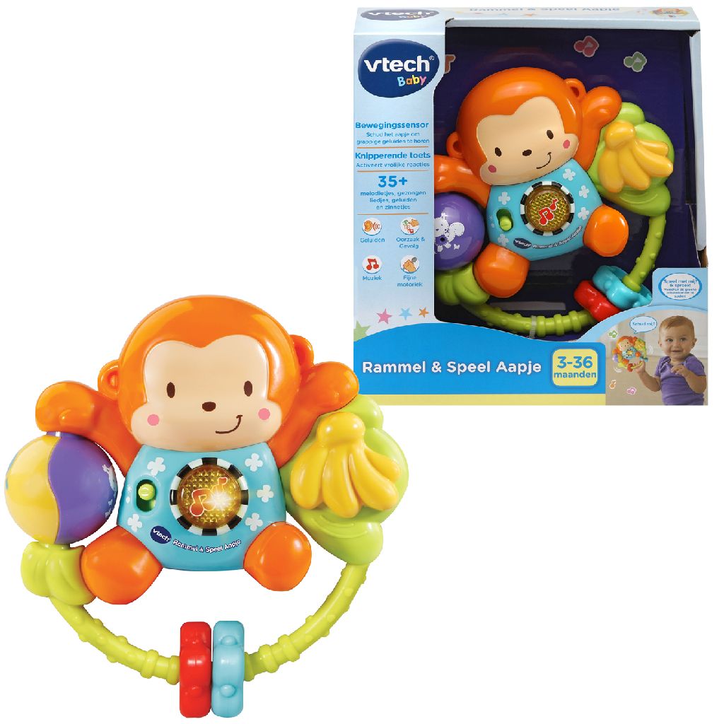 Vtech Rammel Speel Aapje 4055083 vtech kopen in de aanbieding Vtech Rammel Speel Aapje 4055083 vtech kopen in de aanbieding