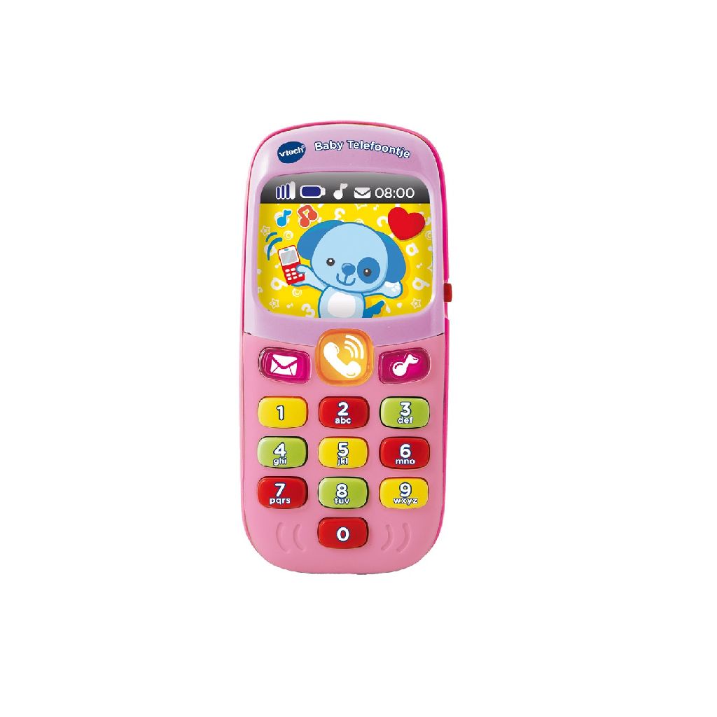 Afbeelding VTech Baby Telefoontje roze door Wohi.nl