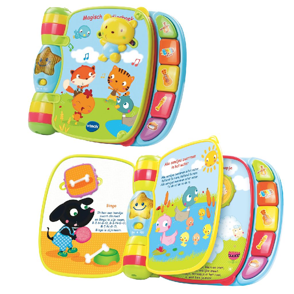 Afbeelding VTech Magisch Liedjesboek door Wohi.nl