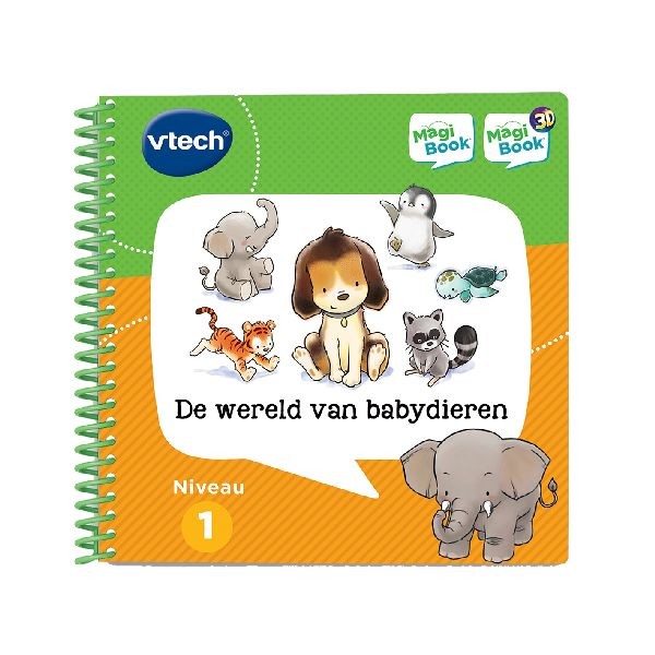 Afbeelding Vtech Magibook De Wereld Van Babydieren (6424600) door Wohi.nl