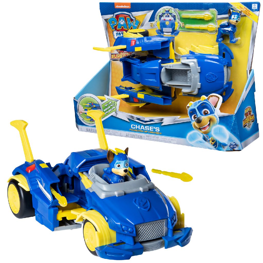 Afbeelding Paw Patrol Mighty Pups Power Vehicle Chase (5763687) door Wohi.nl