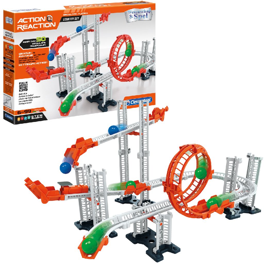 Afbeelding Action And Reaction Kogelbaan Starter Set (4156939) door Wohi.nl