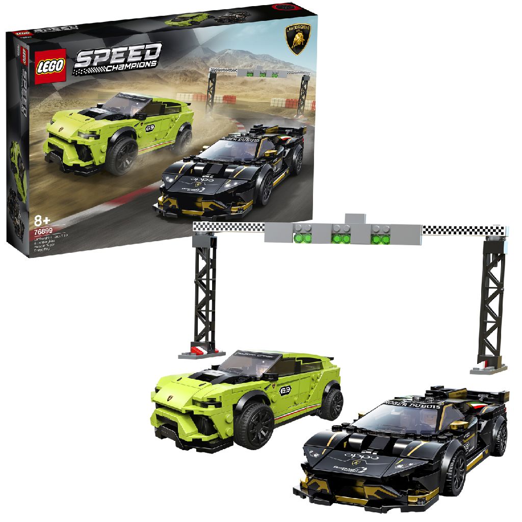 Afbeelding LEGO Speed 76899 Lamborghini Urus ST-X & Lamborghini Hurac?n Super Trofeo EVO (4118358) door Wohi.nl