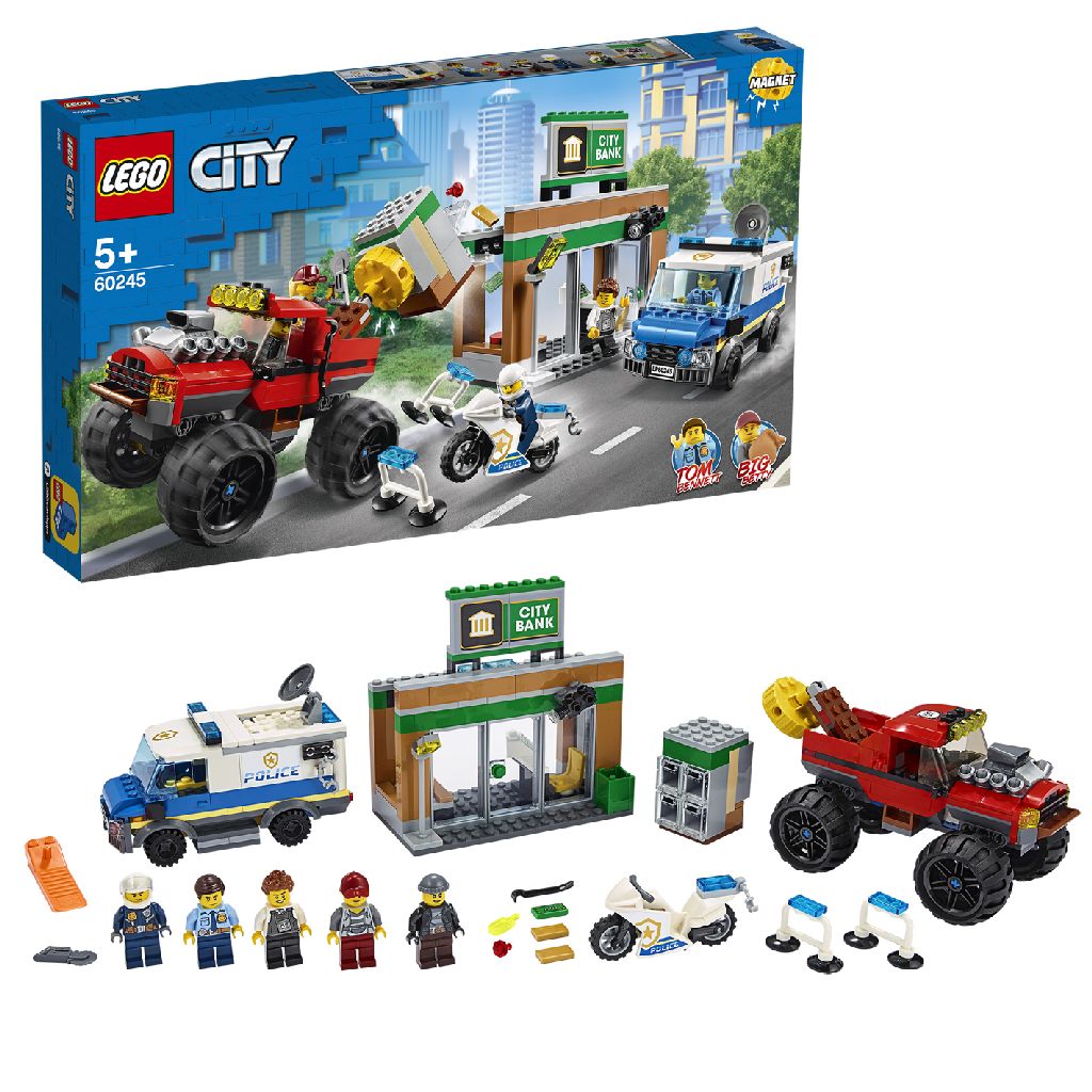 Afbeelding LEGO City 60245 Police Monster Truck Heist (4117795) door Wohi.nl