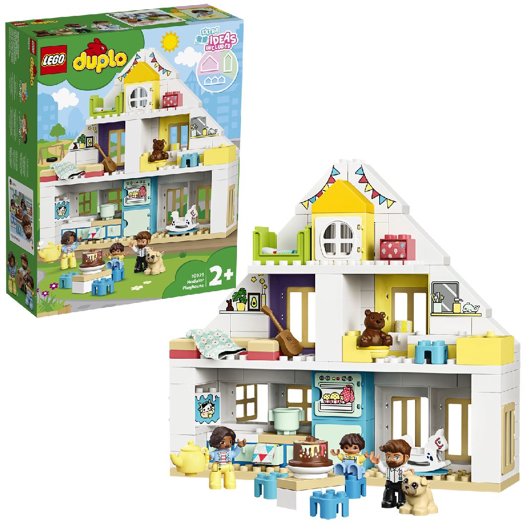 Afbeelding LEGO DUPLO 10929 Modulair Speelhuis (4110929) door Wohi.nl