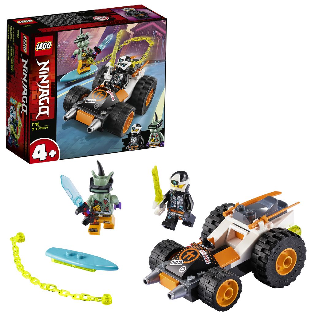 Afbeelding LEGO Ninjago 71706 Cole's Speederwagen (4116927) door Wohi.nl
