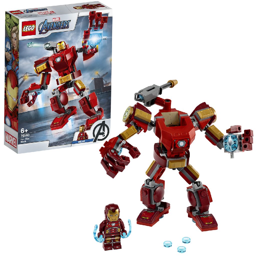 Afbeelding LEGO Marvel Avengers 76140 Iron Man Mecha (4118020) door Wohi.nl