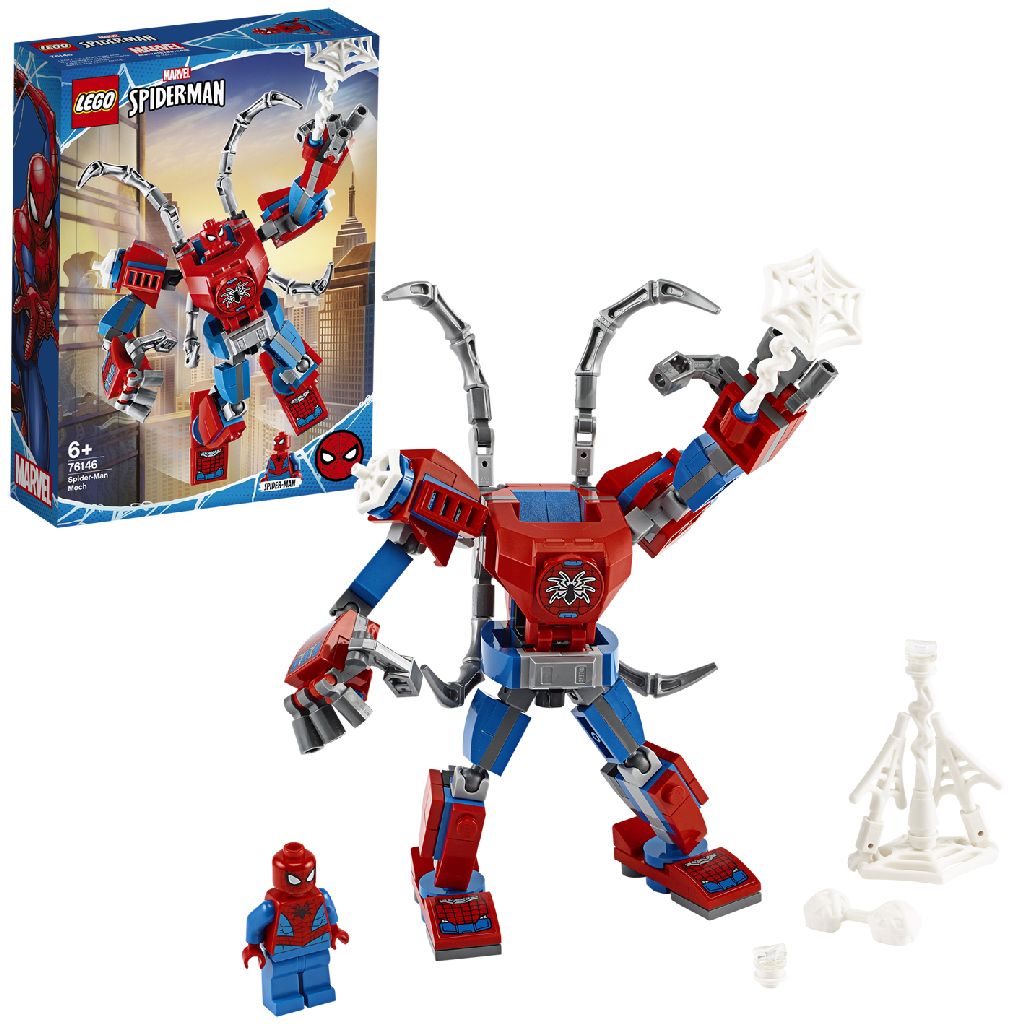 Afbeelding LEGO Marvel Super Heroes 76146 Spider-Man Mecha (4119270) door Wohi.nl