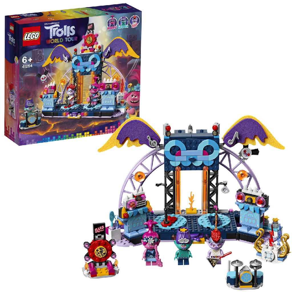 Afbeelding LEGO Trolls 41254 Volcano Rock City Concert (4116804) door Wohi.nl
